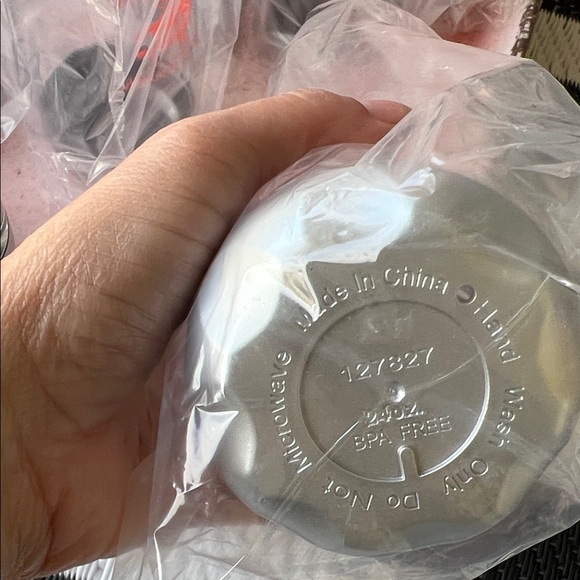 #0828+ WHT  12 Clear Refills Bottled Water Thee Golden Tiger Art Printed - Picture 3 of 9